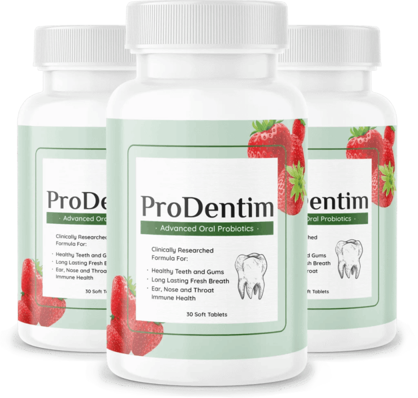 ProDentim supplement for oral care 3 bottles